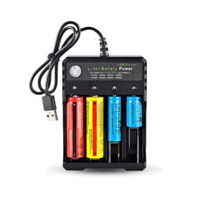 Chargeur de Piles 4 en 1