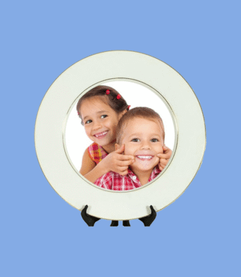 Assiette ceramic Personnalisé