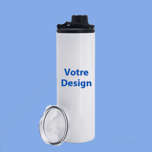 Tumbler avec 2 couvercles